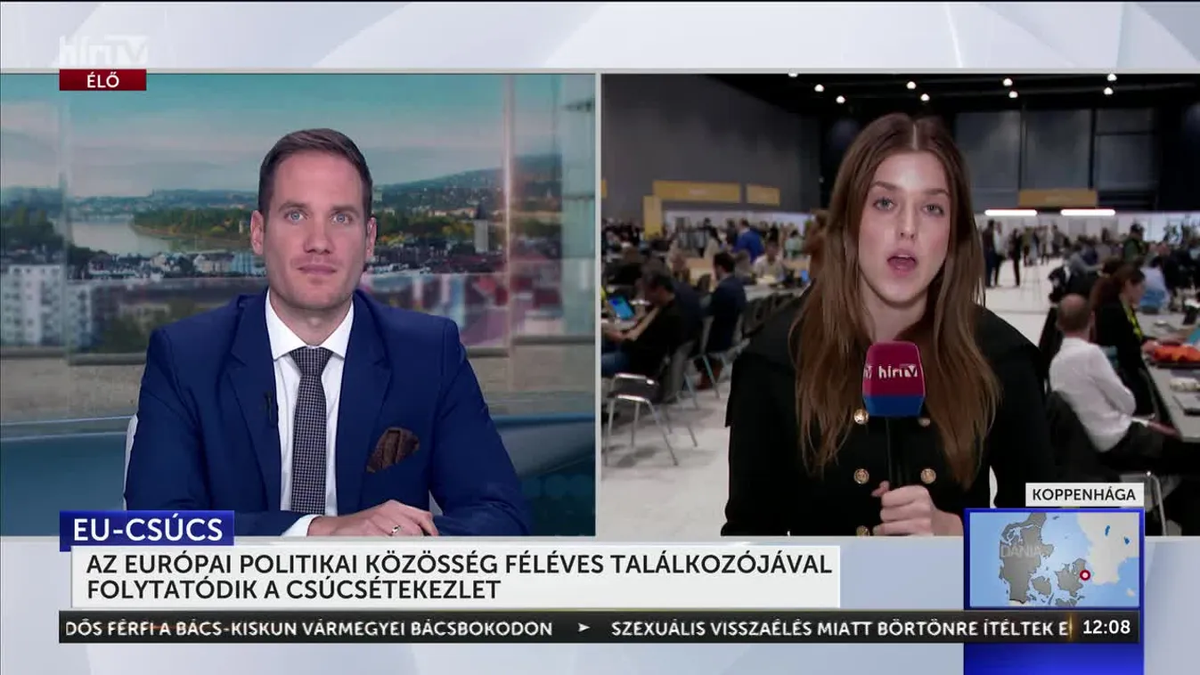 AZ EURÓPAI POLITIKAI KÖZÖSSÉG FÉLÉVES TALÁLKOZÓJÁVAL FOLYTATÓDIK A CSÚCSÉTEKEZLET