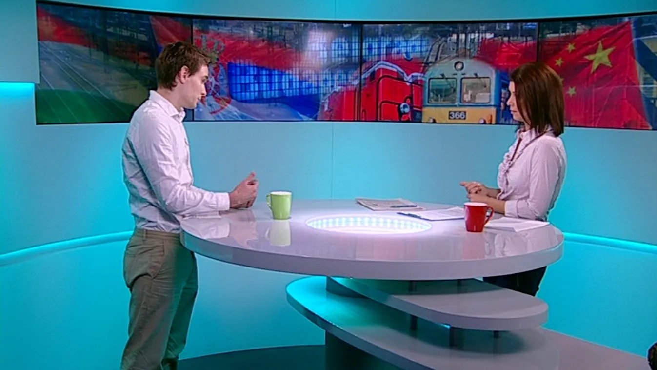 Vasutat aranyárban, kínai hitelből