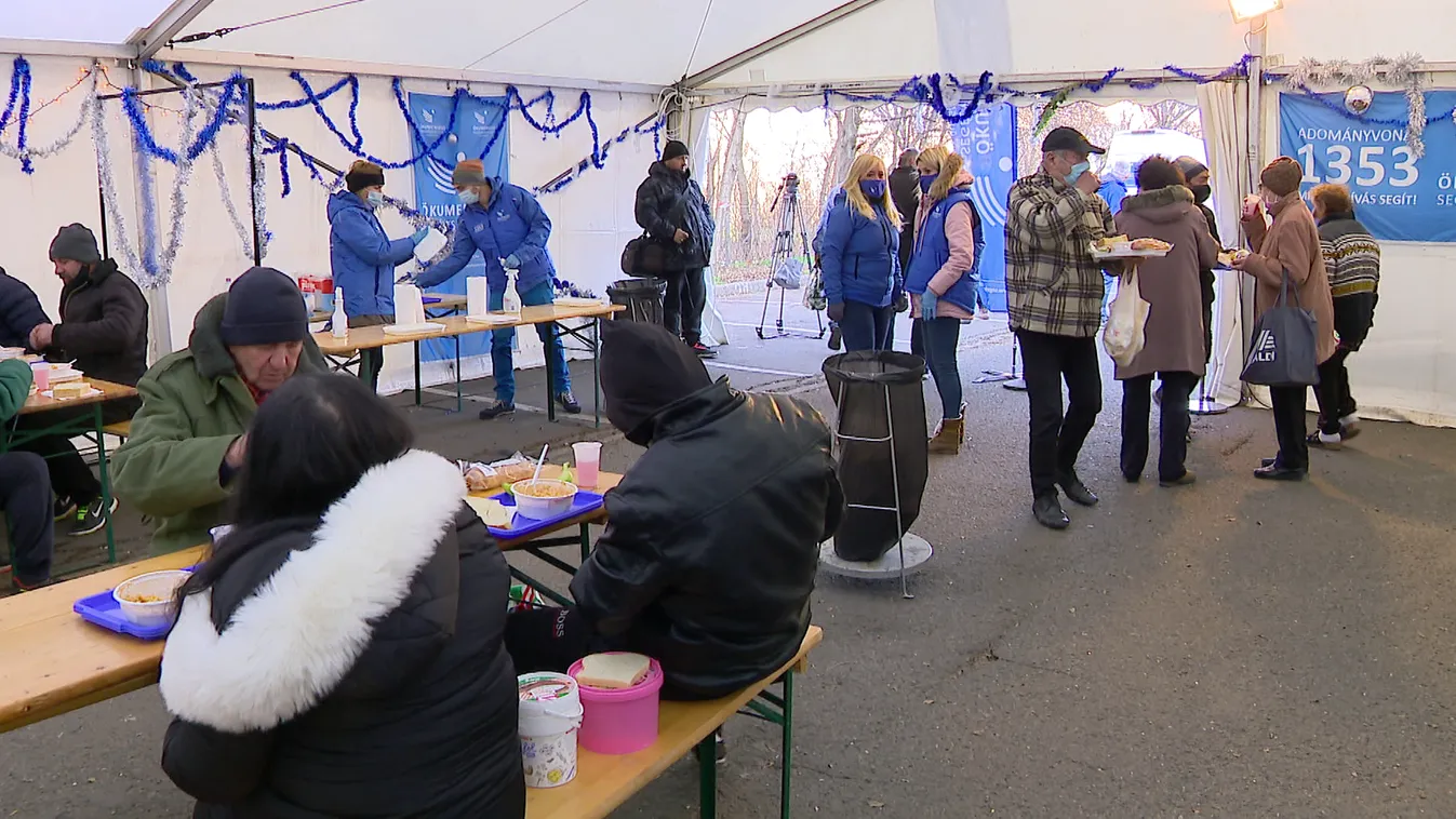 Öt napon át oszt meleg ételt rászorulóknak az Ökumenikus Segélyszervezet