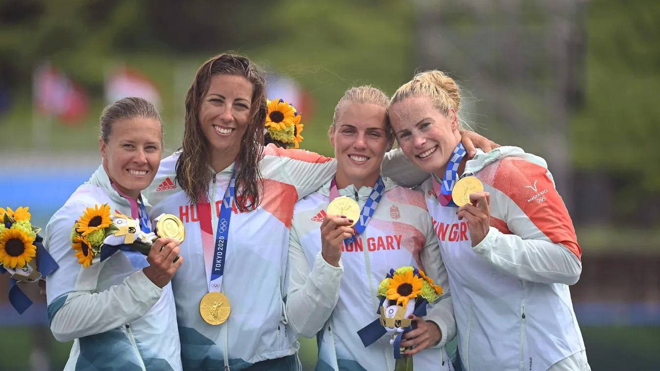 Megcsinálták a lányok, aranyérmes a női kajak négyes!