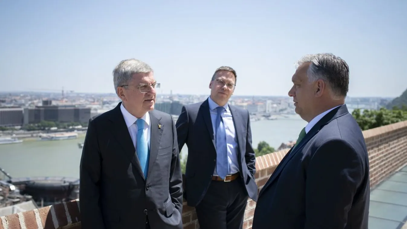 Orbán Viktor a Nemzetközi Olimpiai Bizottság elnökével tárgyalt
