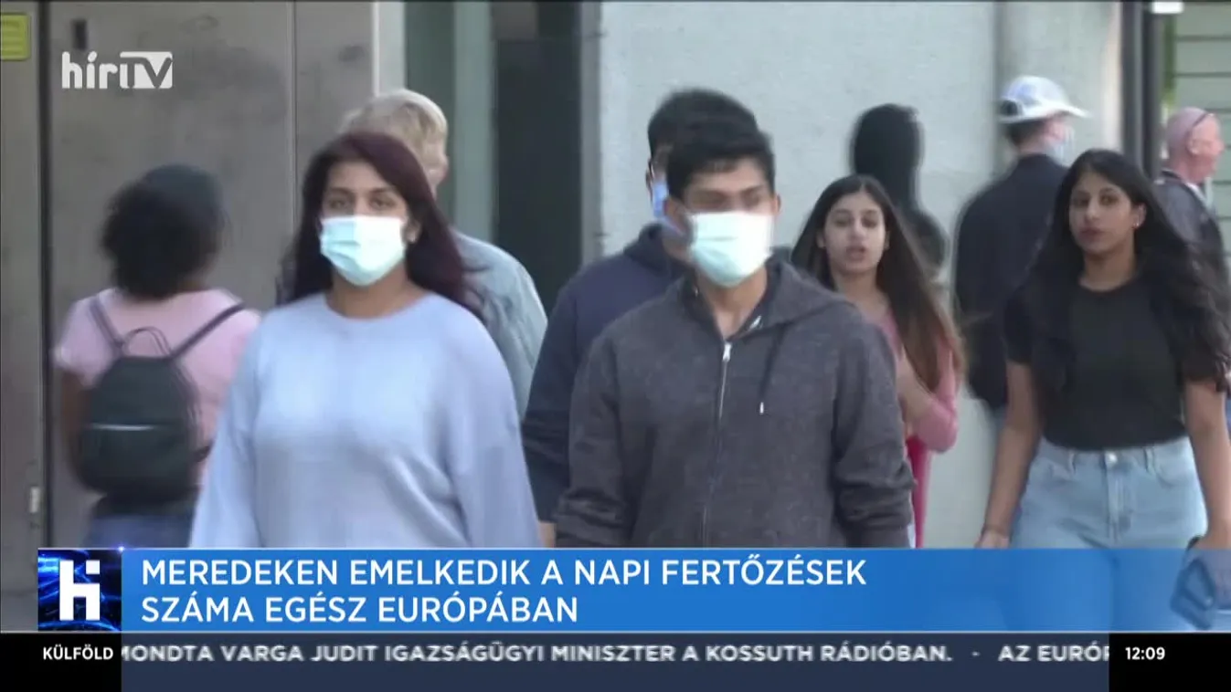 Meredeken emelkedik a napi fertőzések száma egész Európában