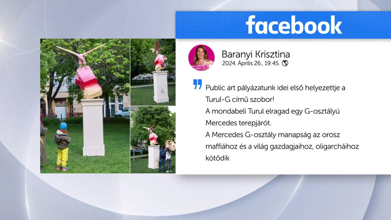 Három nap után ledöntötték a Turul-G szobrot + videó