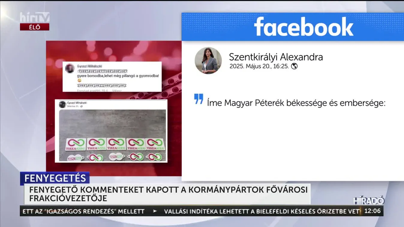 Fenyegető kommenteket kapott a kormánypártok fővárosi frakcióvezetője + videó