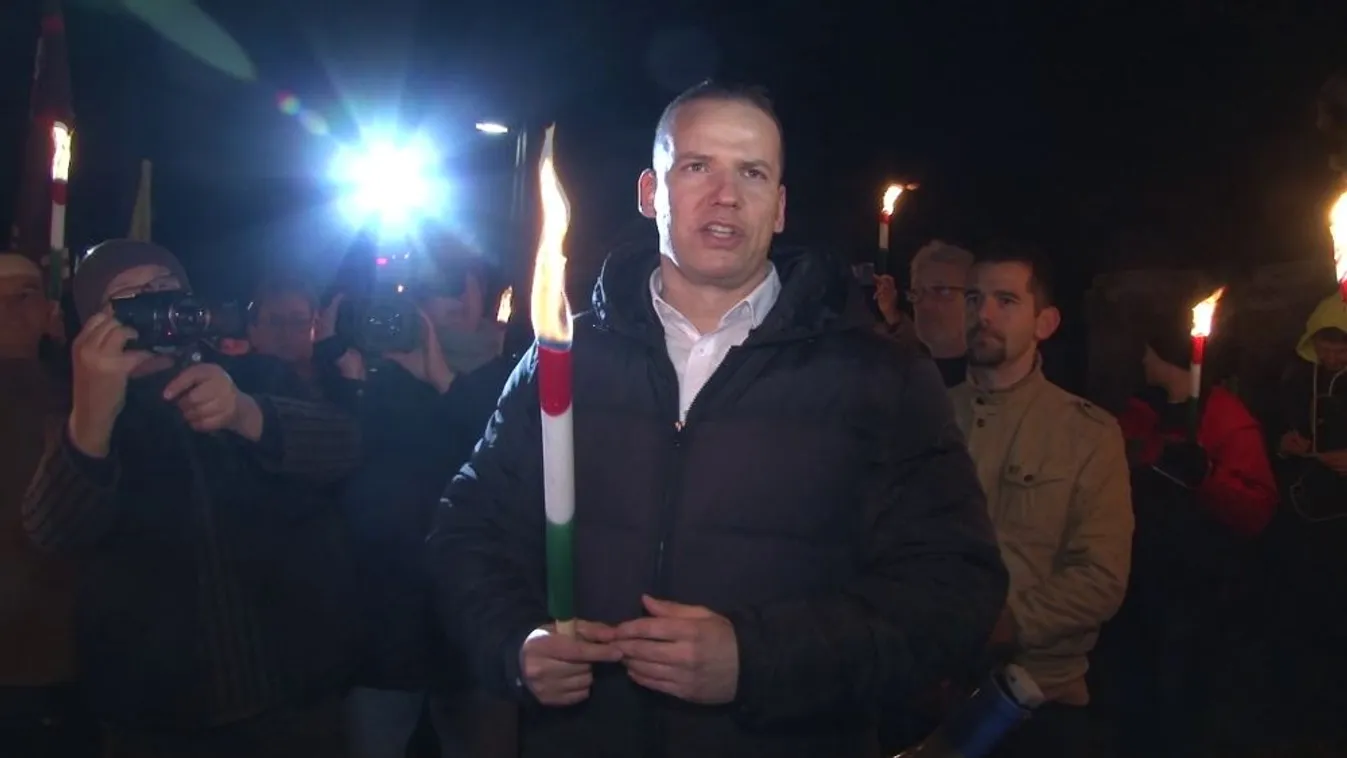 A sályi gyilkosság miatt demonstrált a Mi Hazánk Mozgalom