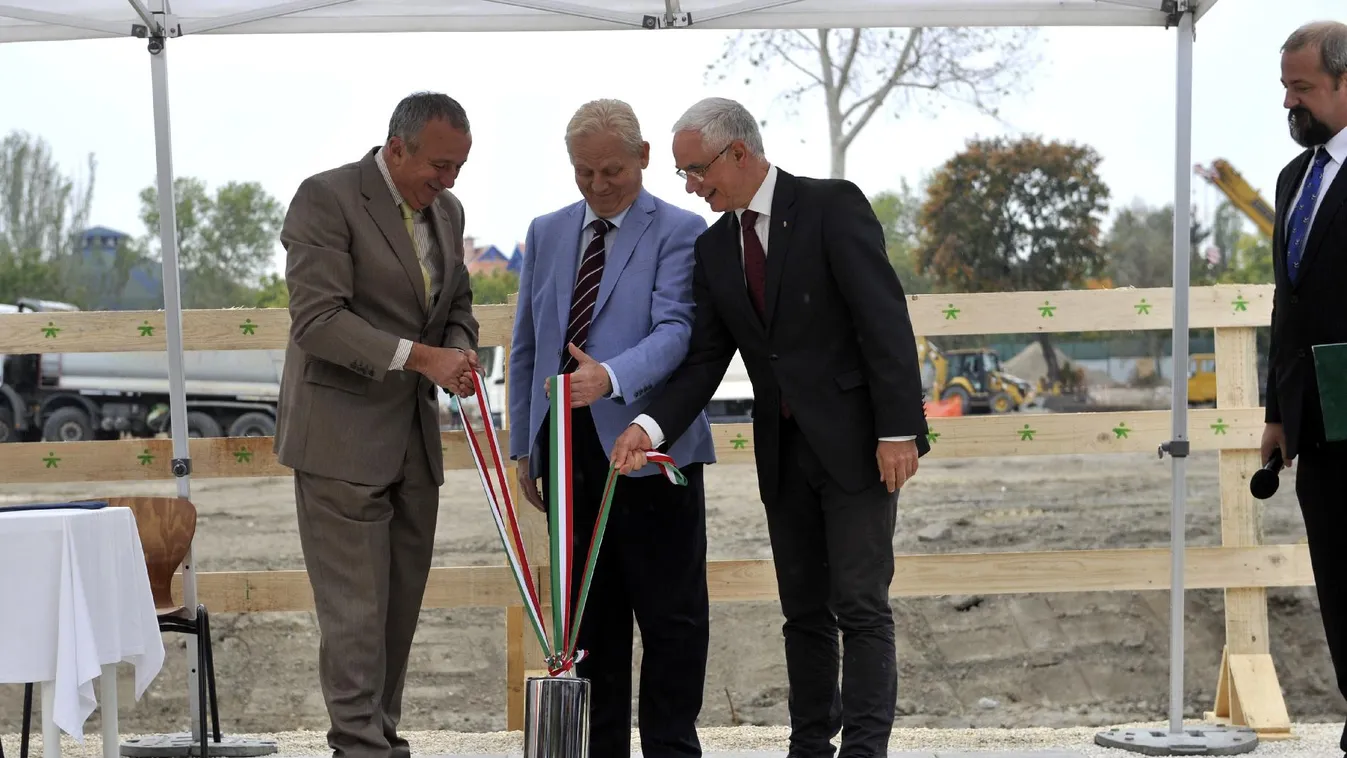 Méregdrágán, de lerakták a Pannon Park alapkövét