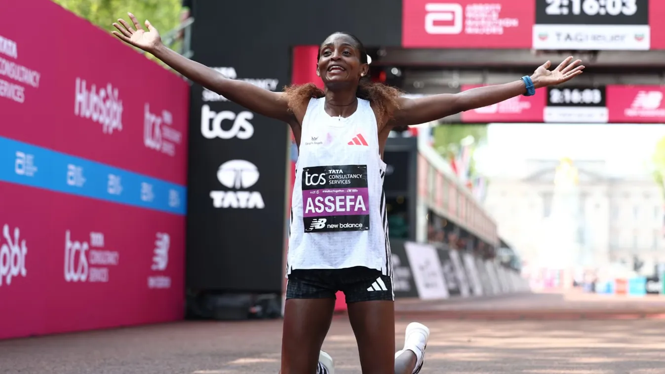 London Marathon - Tigst Assefa megdöntötte a női világcsúcsot
