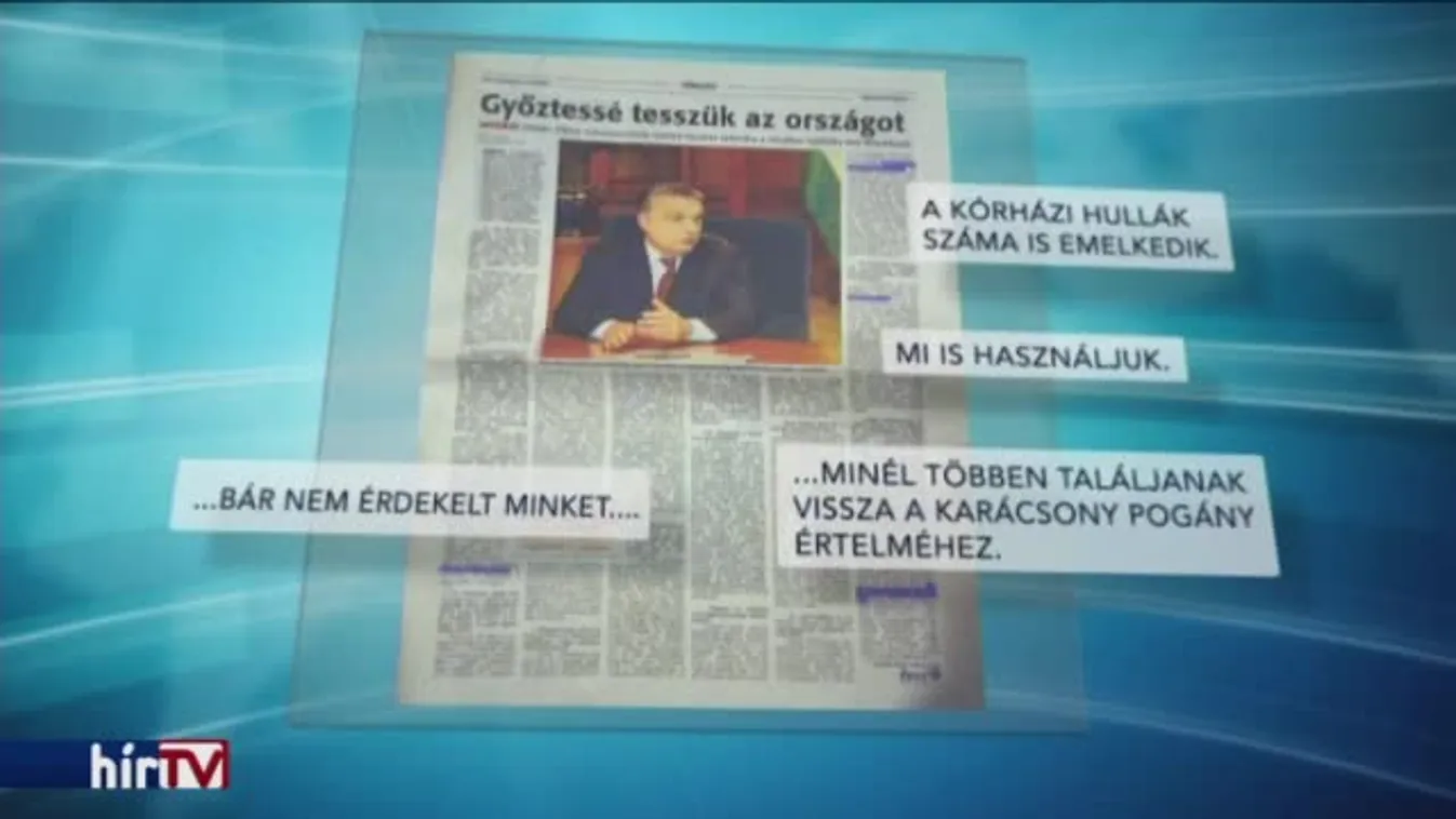 Meghekkelték Orbán Viktor interjúját