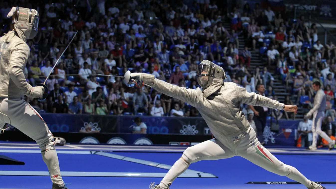 Aranyérmes a kardozó Szatmári András