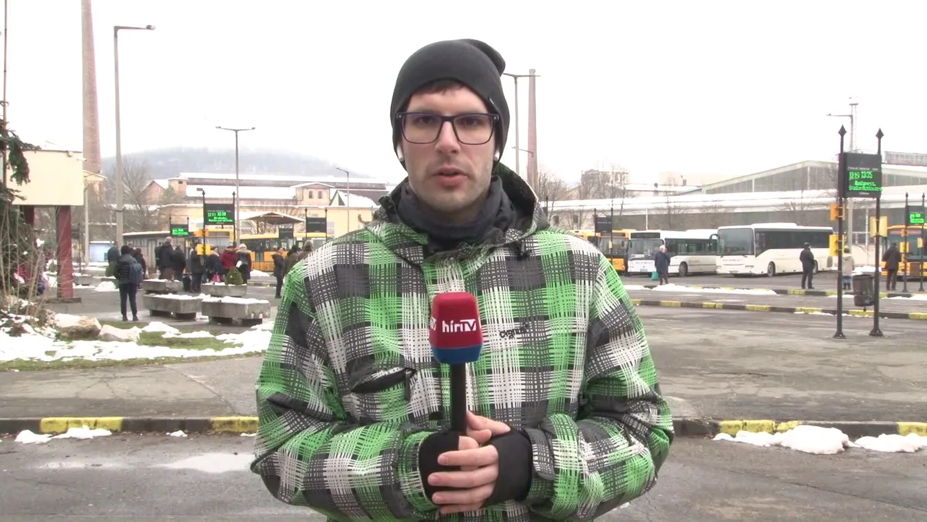 A Volánbuszoknak mintegy a fele nem járt ma sztrájk miatt + videó