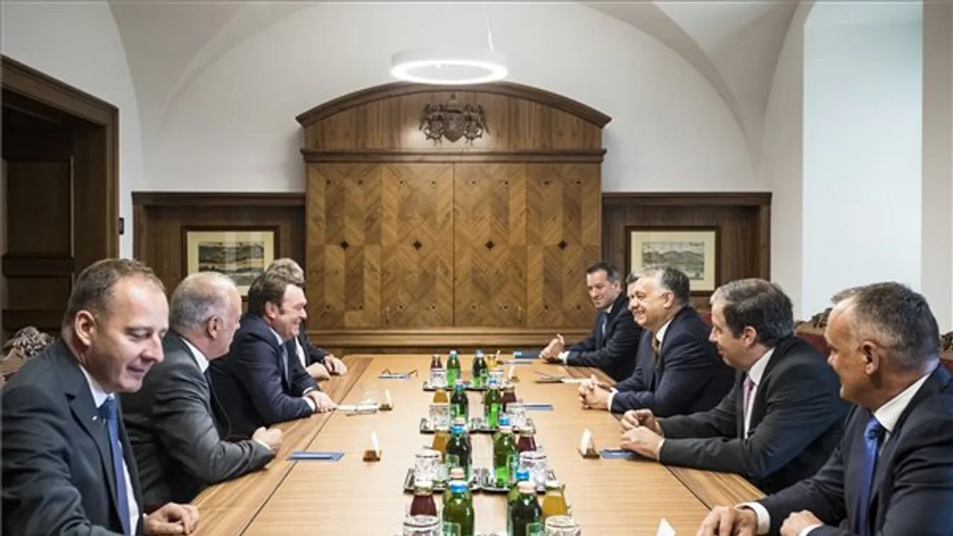 Orbán Viktor az Audi igazgatótanácsának elnökével tárgyalt