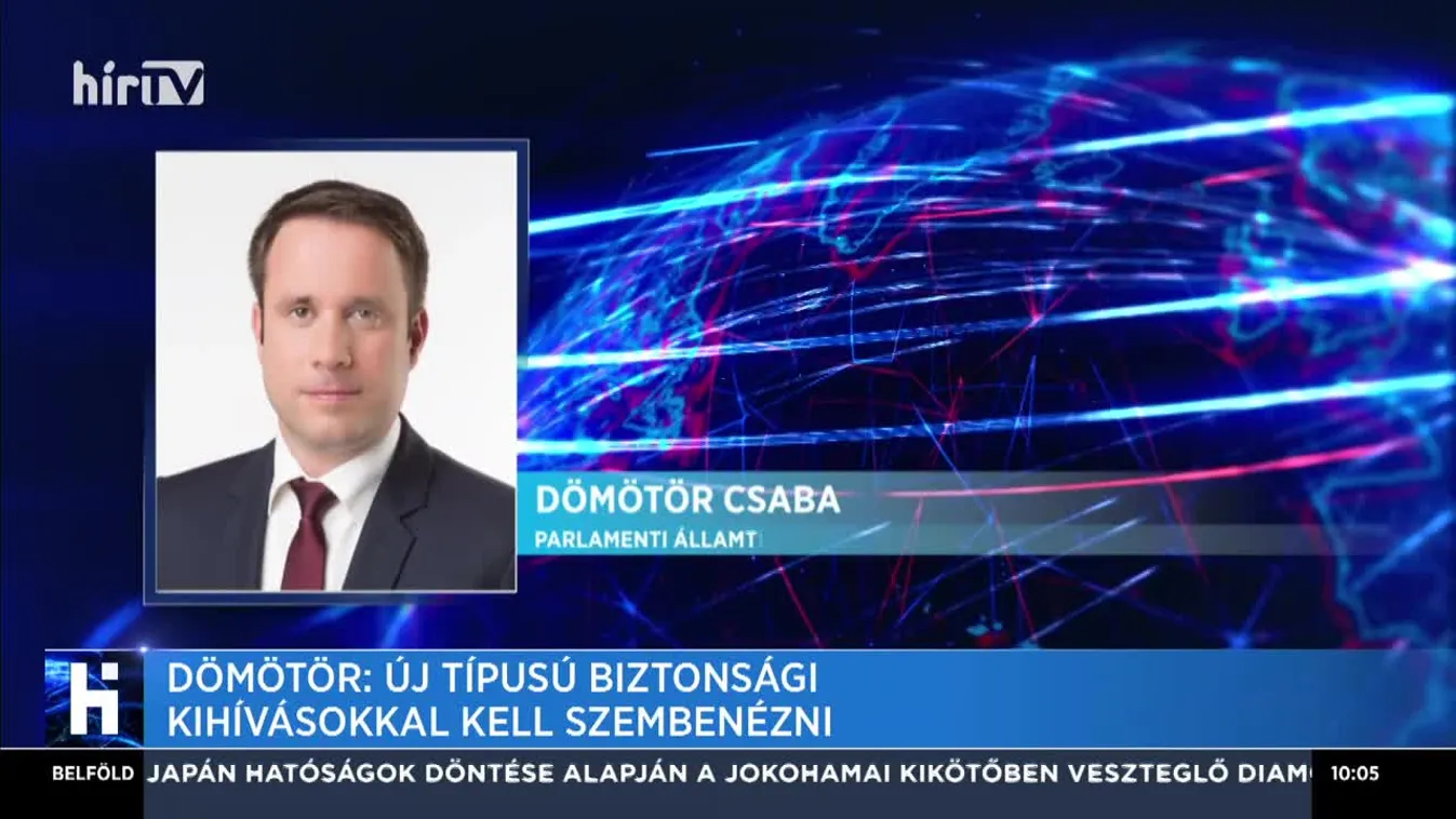 Dömötör: Új típusú biztonsági kihívásokkal kell szembenézni
