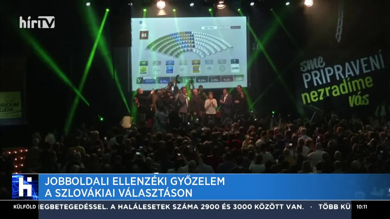 Nem jutott be a pozsonyi parlamentbe a szlovákiai magyar párt