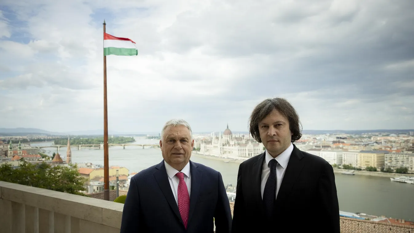 Orbán Viktor Georgia miniszterelnökével tárgyalt