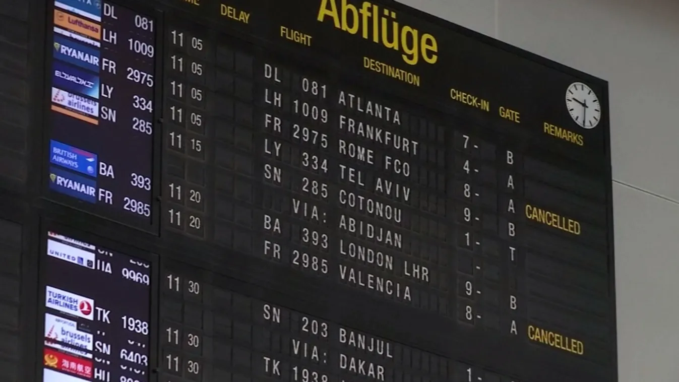 Szinte teljesen leállt az élet Belgiumban