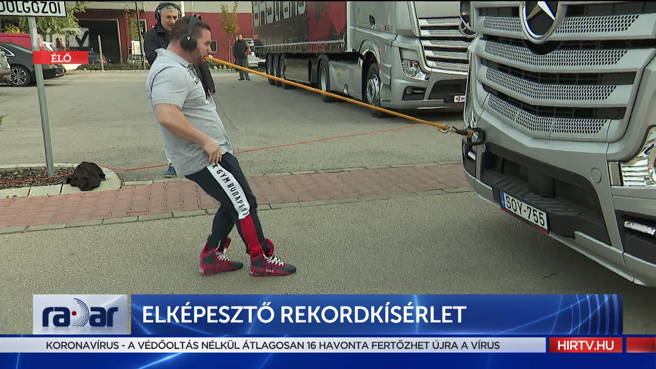 Radar: Elképesztő rekordkísérlet