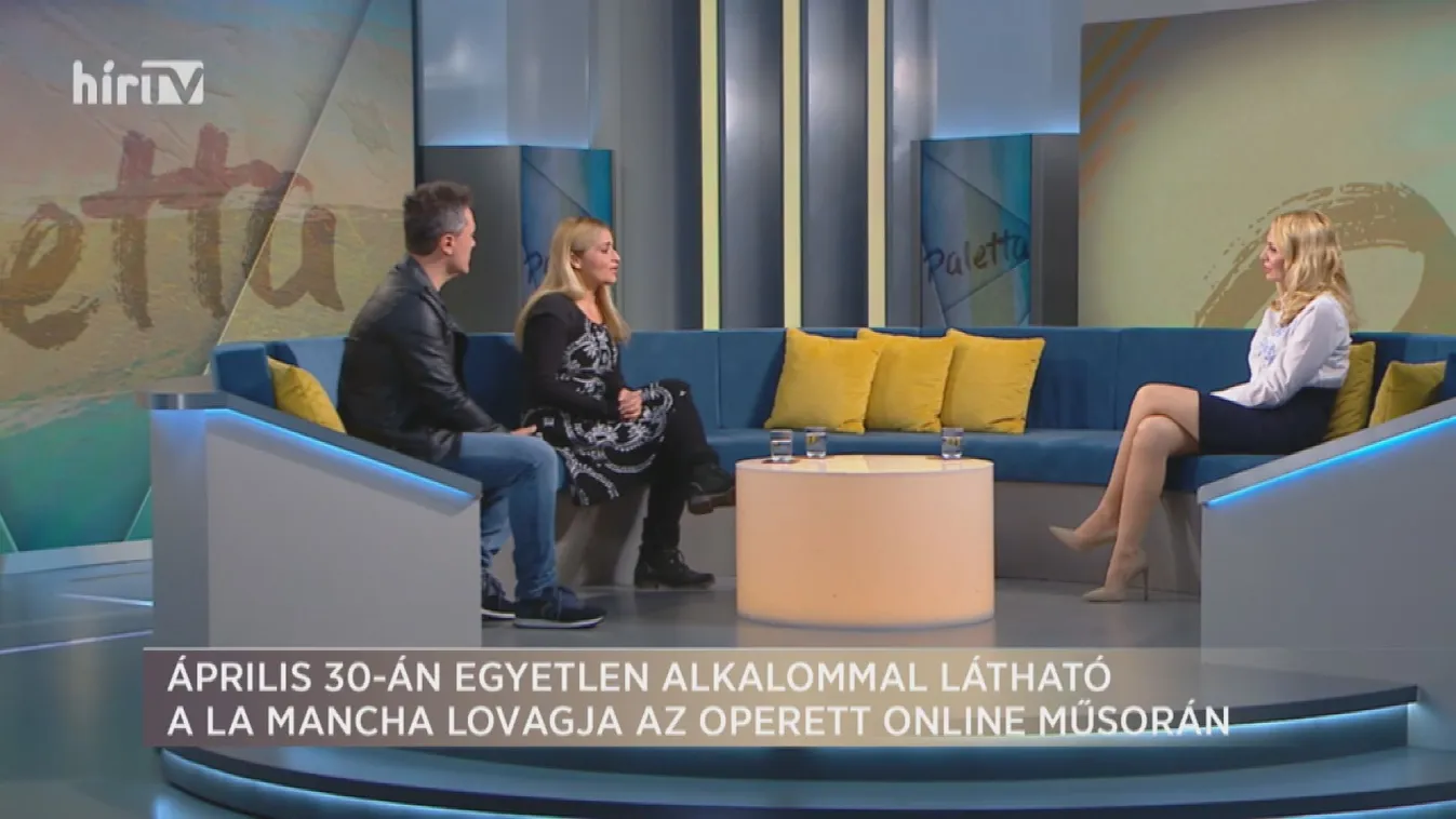 Paletta: Egy alkalommal látható majd a La Mancha lovagja az operett online-on