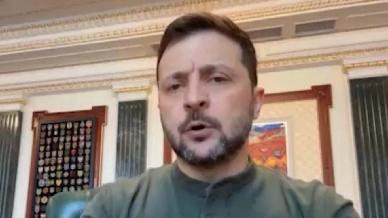 Volodimir Zelenszkij szerint Oroszország nem akarja befejezni a háborút   + videó