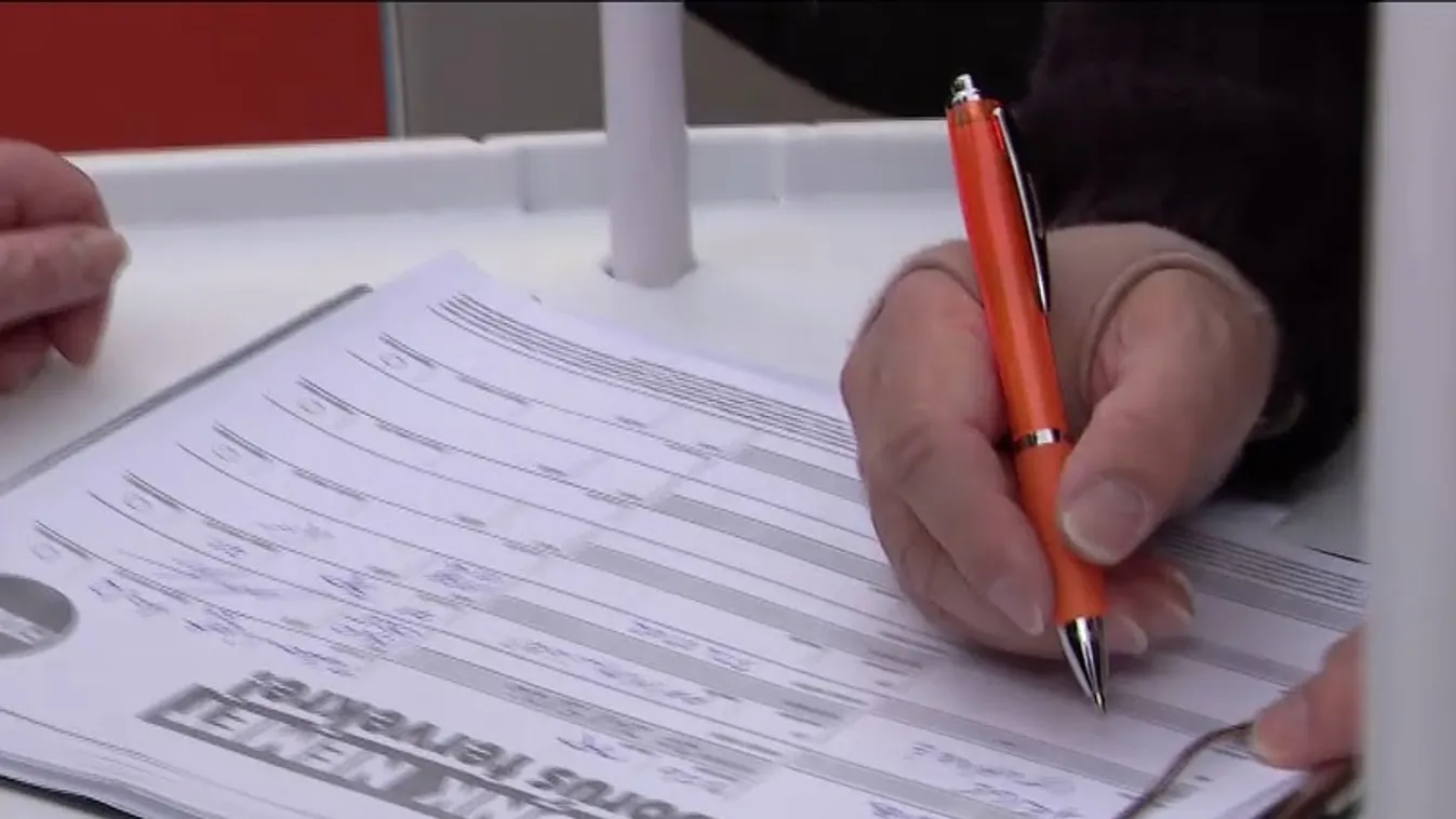 Németh Balázs: Rengetegen jönnek aláírni a brüsszeli háborús tervek elleni petíciót + videó