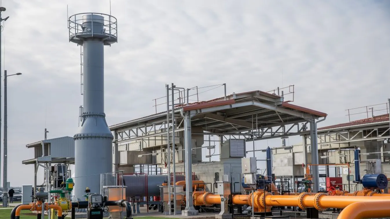 Szijjártó: Tovább javul Magyarország gázellátásának biztonsága