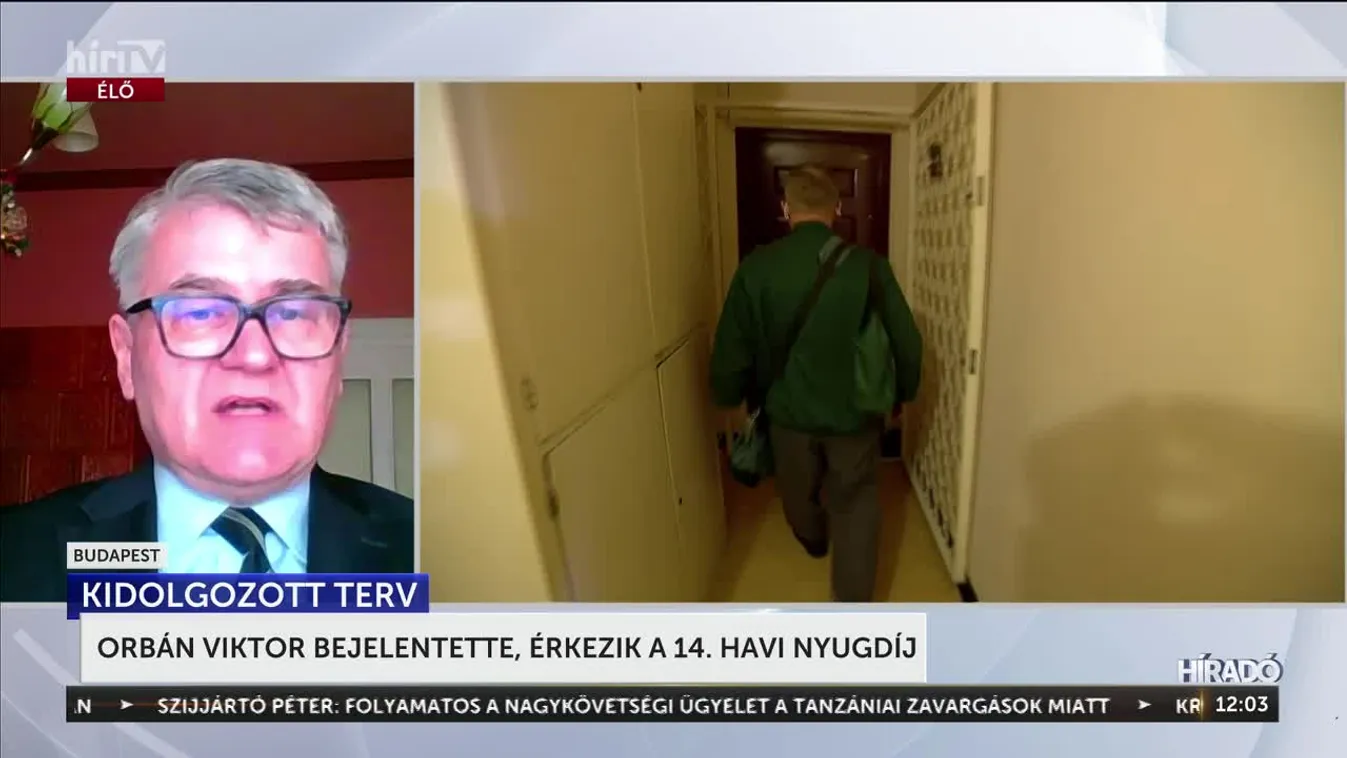 ORBÁN VIKTOR BEJELENTETTE, ÉRKEZIK A 14. HAVI NYUGDÍJ