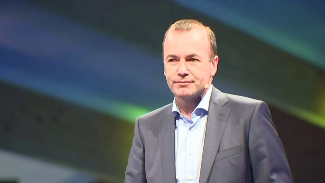 Manfred Weber Hannoverben kampányolt