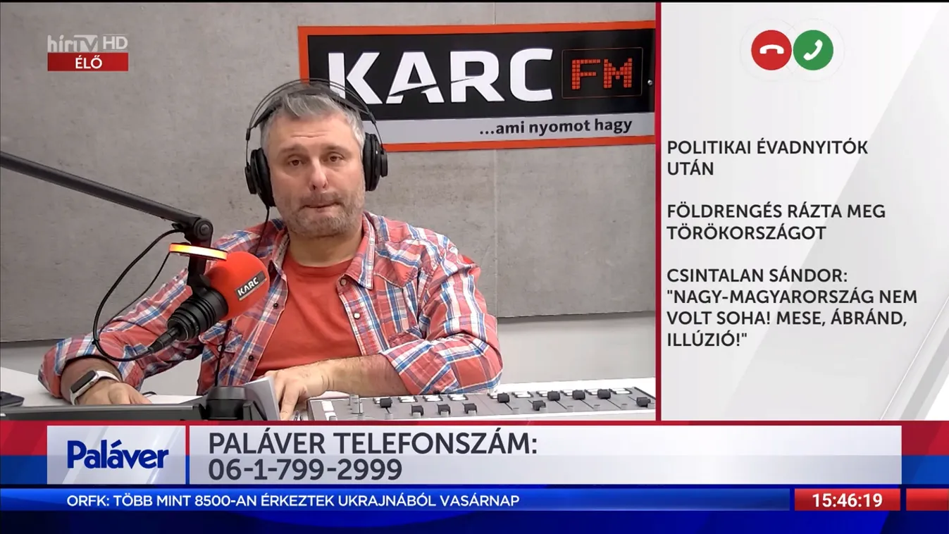 Paláver: Földrengés rázta meg Törökországot