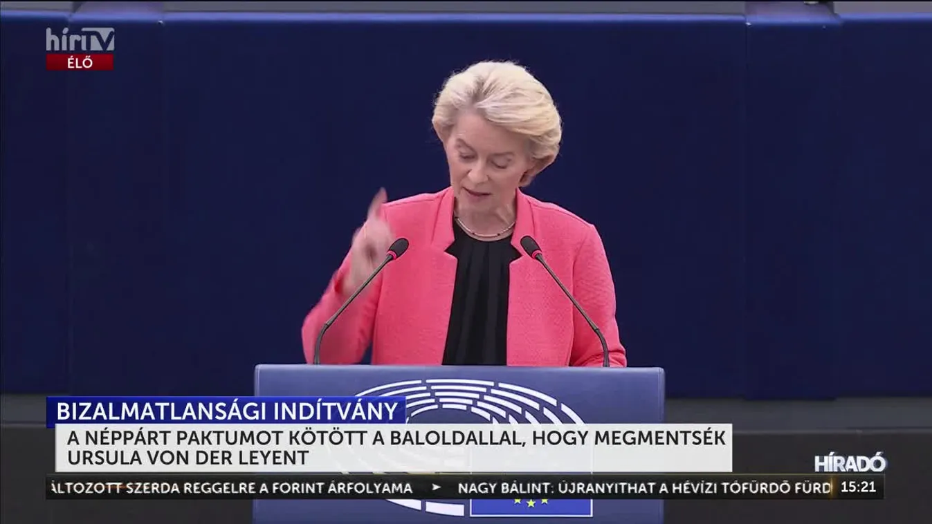 Több szocialista, zöld és liberális képviselő is bírálta Ursula von der Leyent az Európai Parlamentben + videó