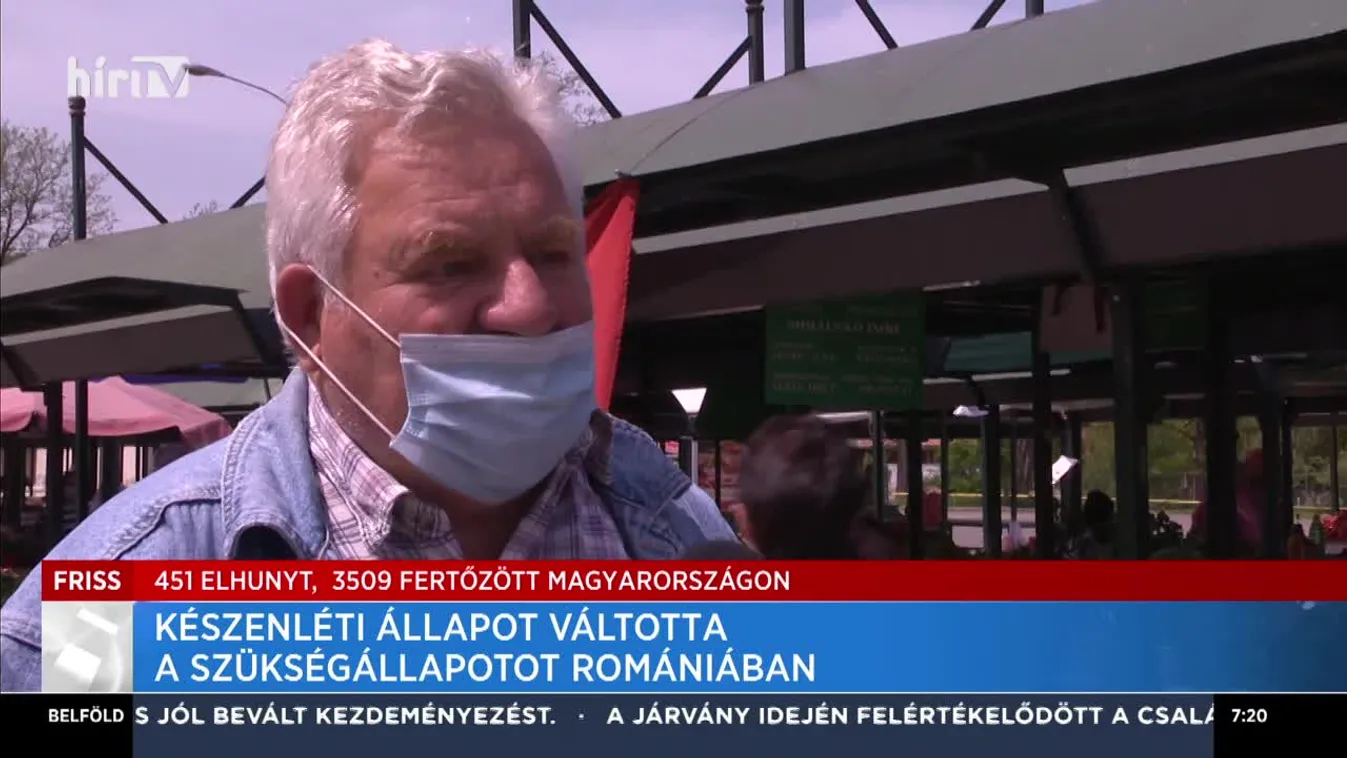 Készenléti állapot váltotta a szükségállapotot Romániában