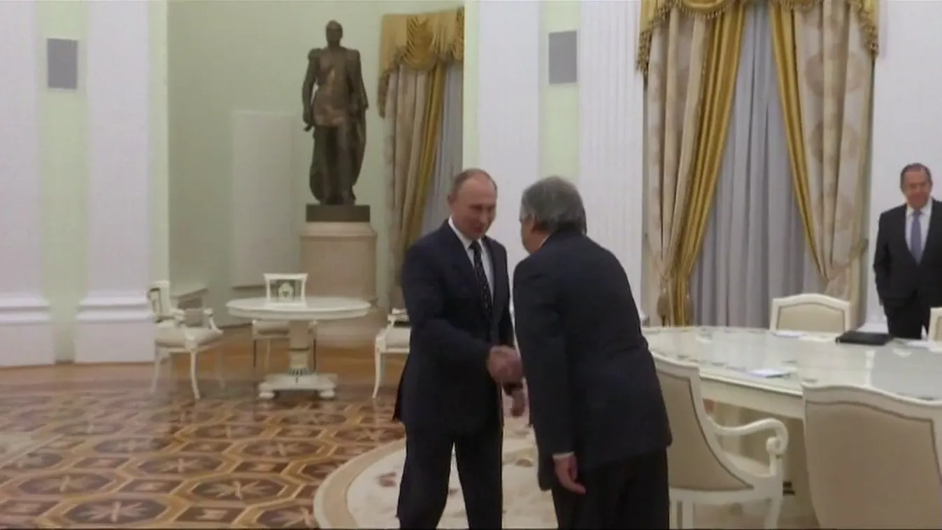 Találkozni fog az ENSZ főtitkárával Putyin