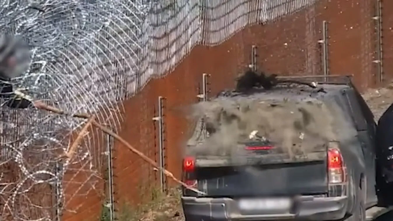 Sokkoló felvételek a szerb határról