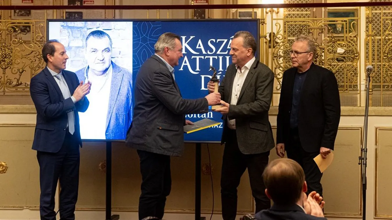Csankó Zoltán kapta idén a Kaszás Attila-díjat
