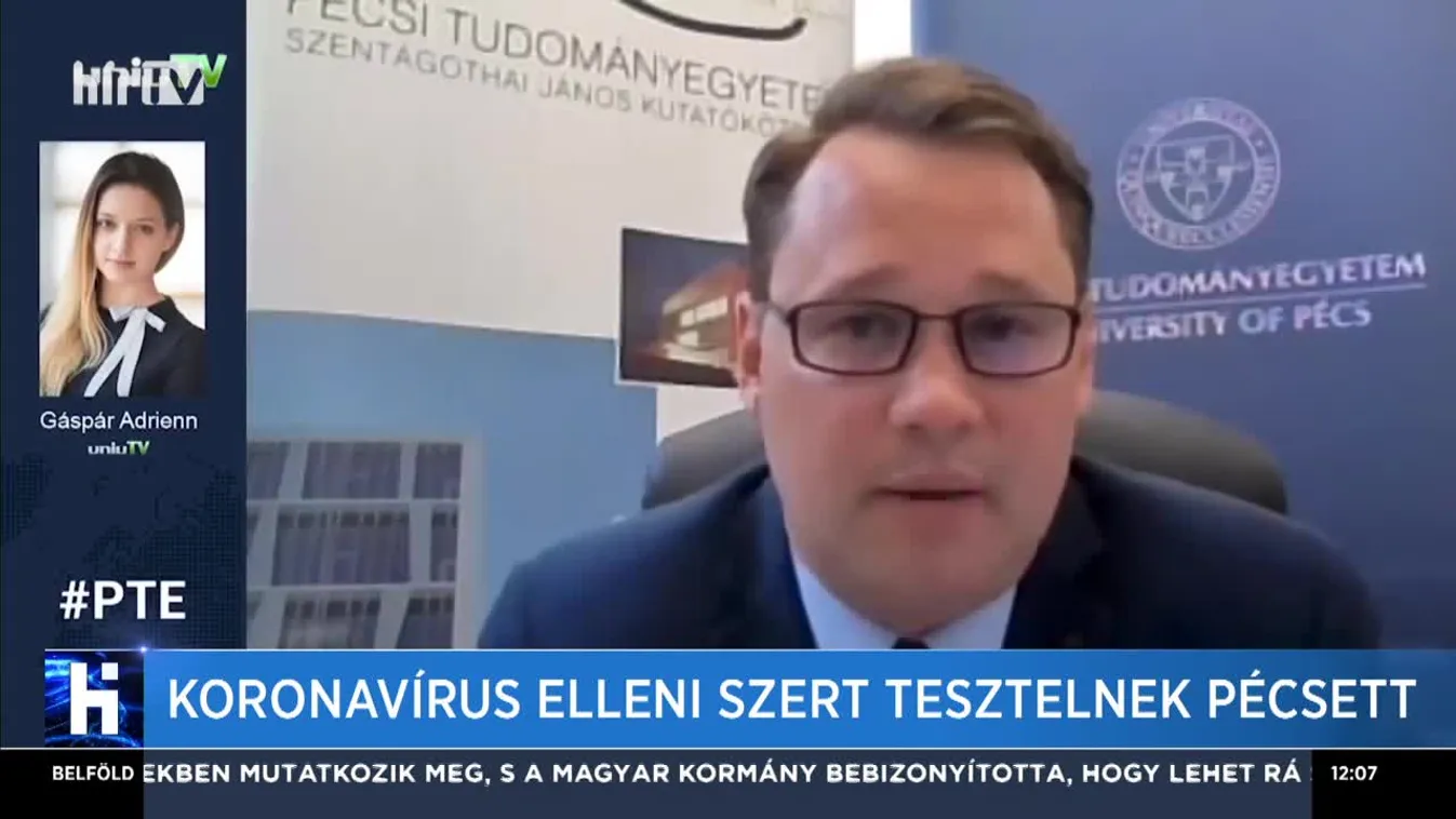 Koronavírus elleni szert tesztelnek Pécsett