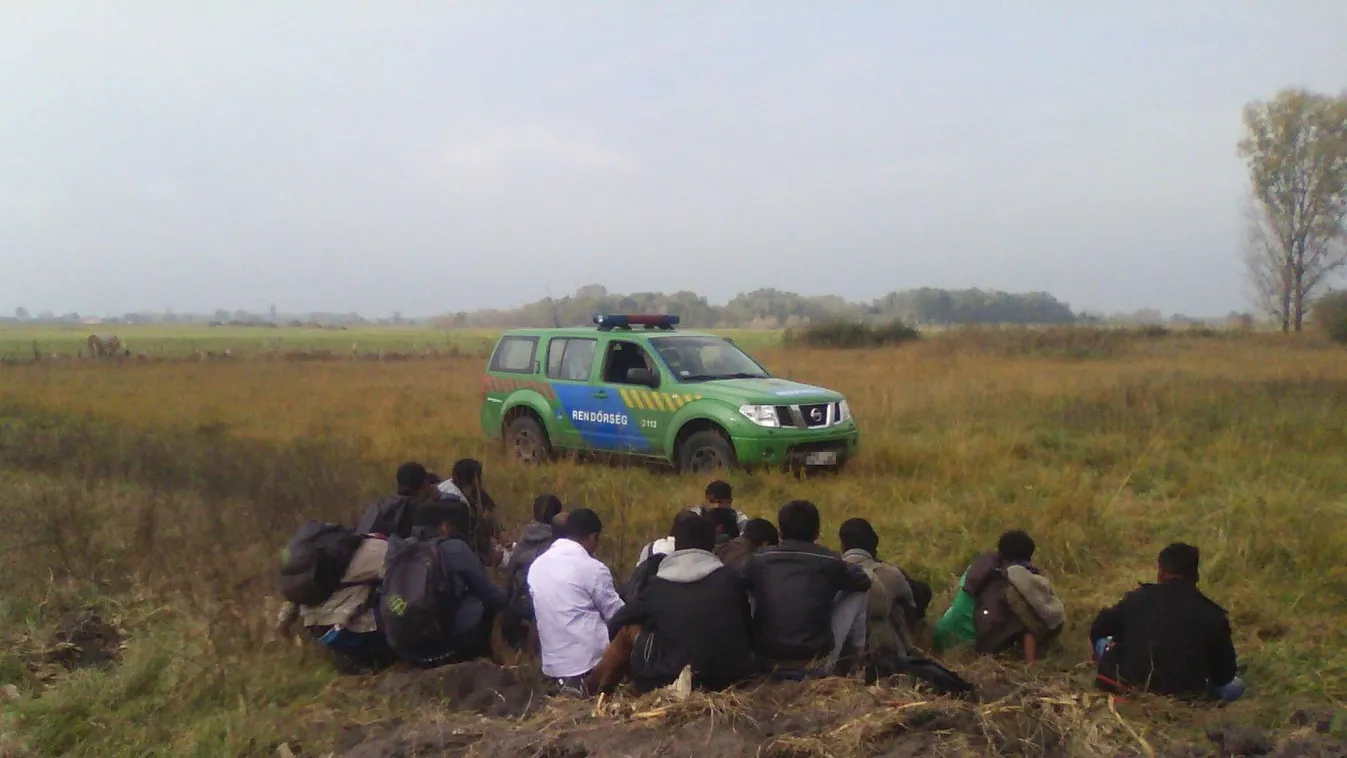 Csaknem hatszáz határsértő ellen intézkedtek a rendőrök a hétvégén