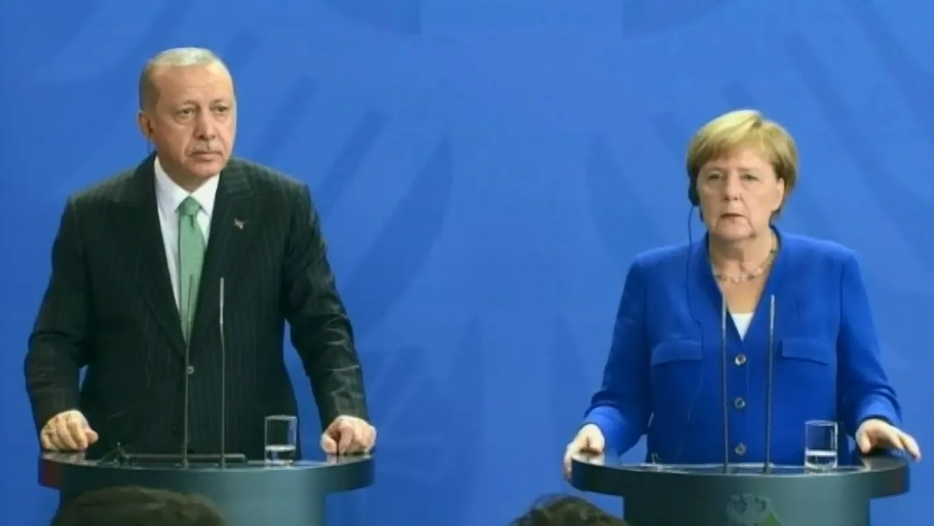 Az emberi jogok megsértését kérte számon Merkel Erdoganon