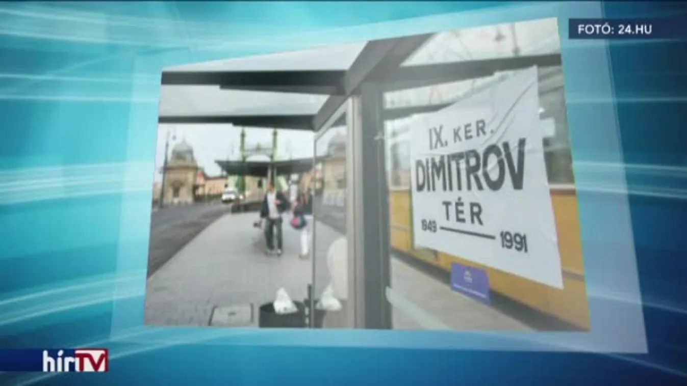 Szocialista utcanévtáblákkal várják Putyint