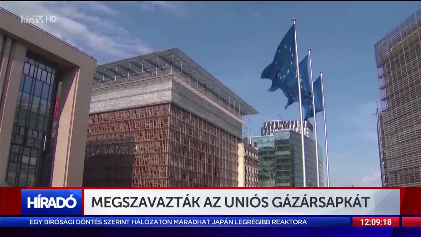 Megszavazták az uniós gázársapkát