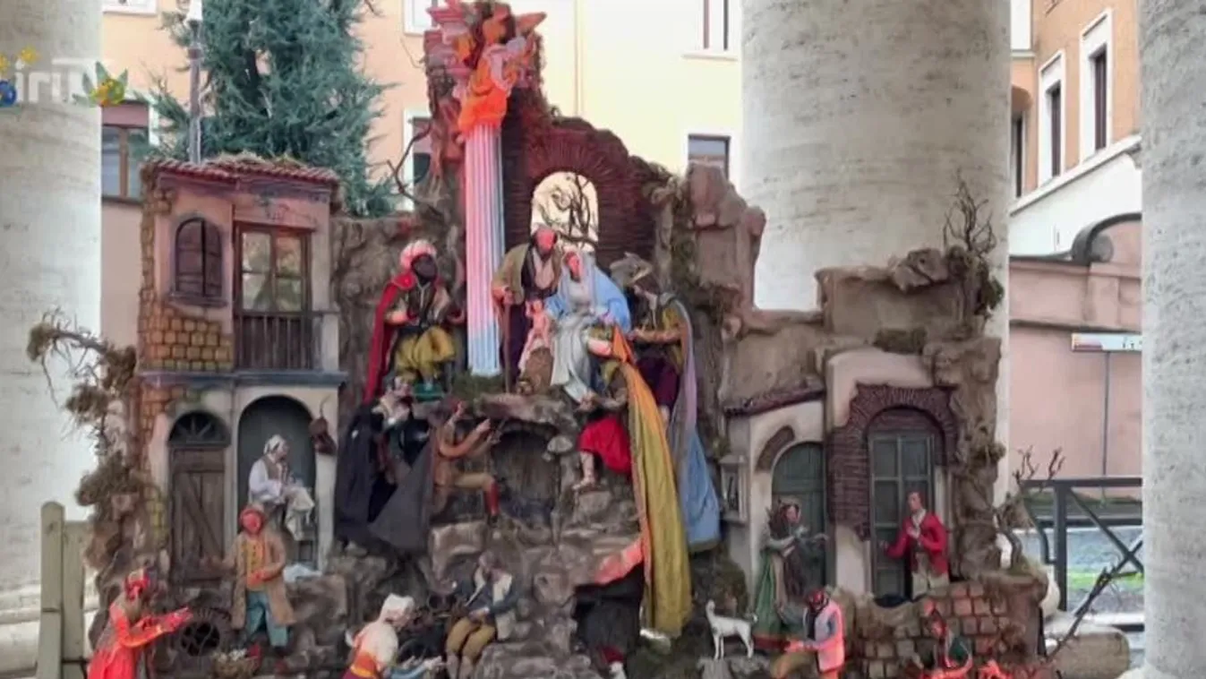 Betlehem-világkiállítás a Vatikánban