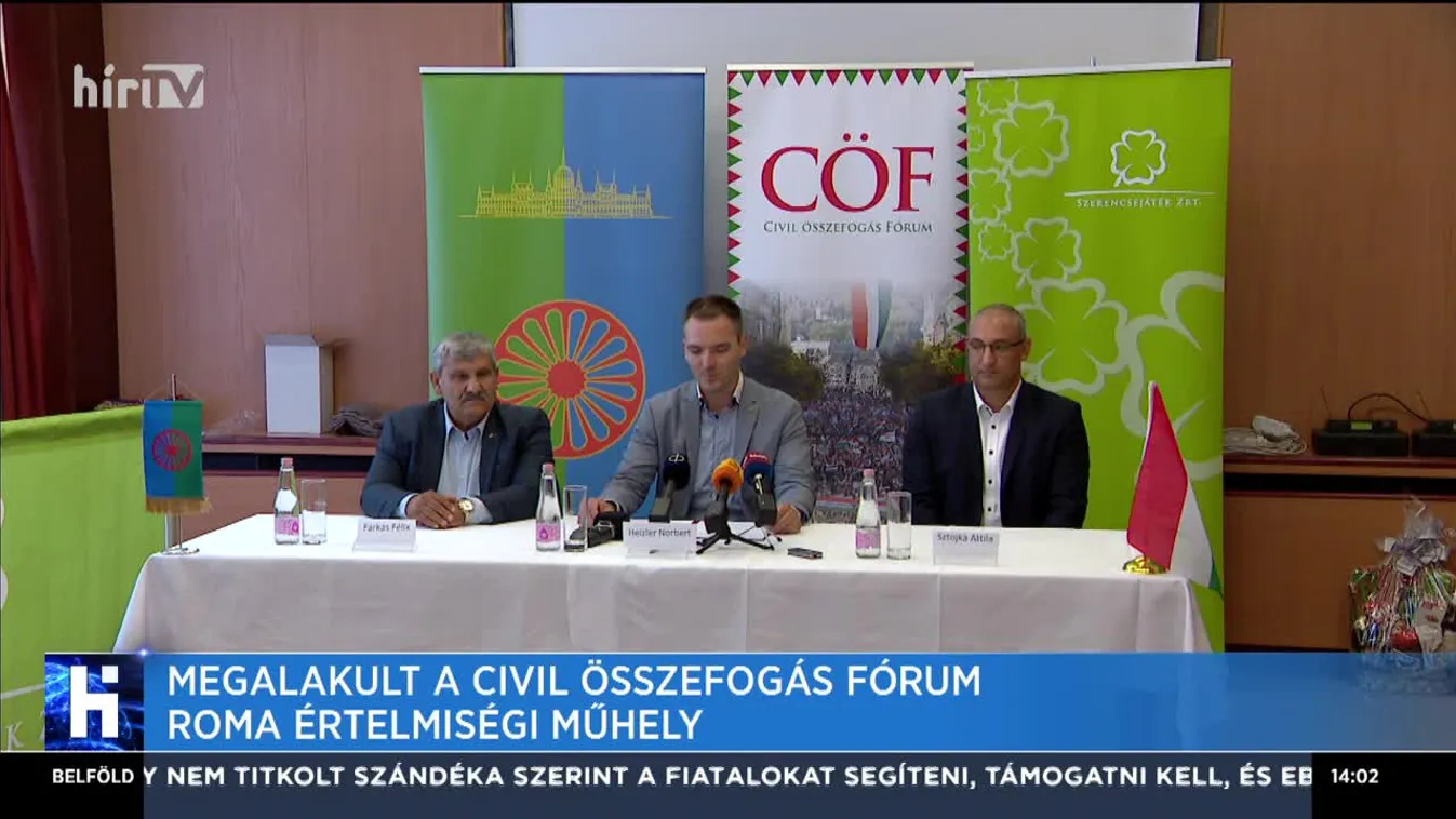 Megalakult a Civil Összefogás Fórum Roma Értelmiségi Műhely