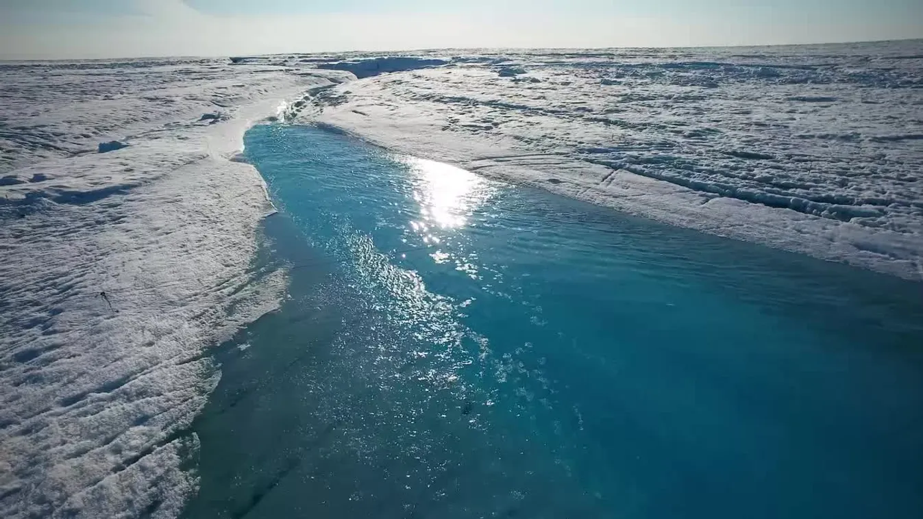 Aggasztó ütemben olvad Grönland jege