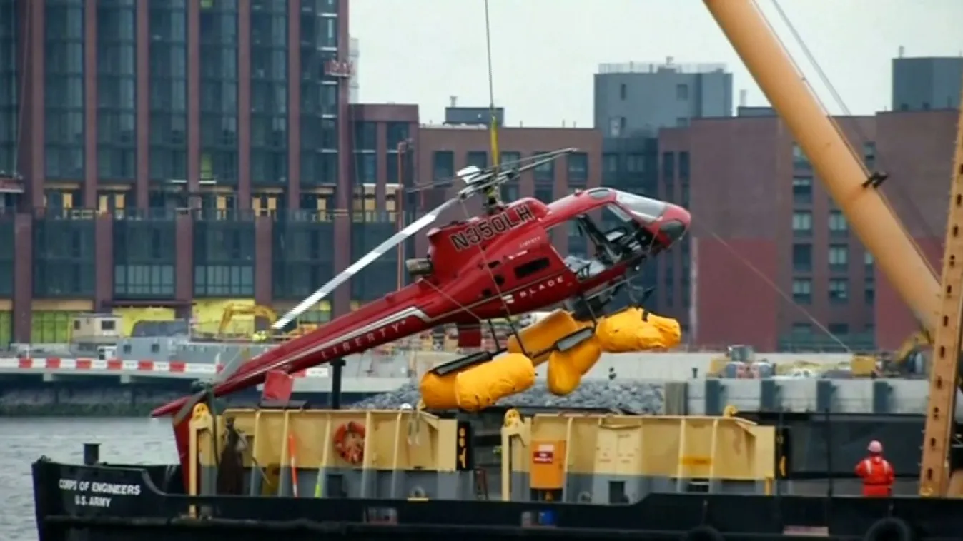 Leállították a nyitott oldalú városnéző helikoptereket New Yorkban