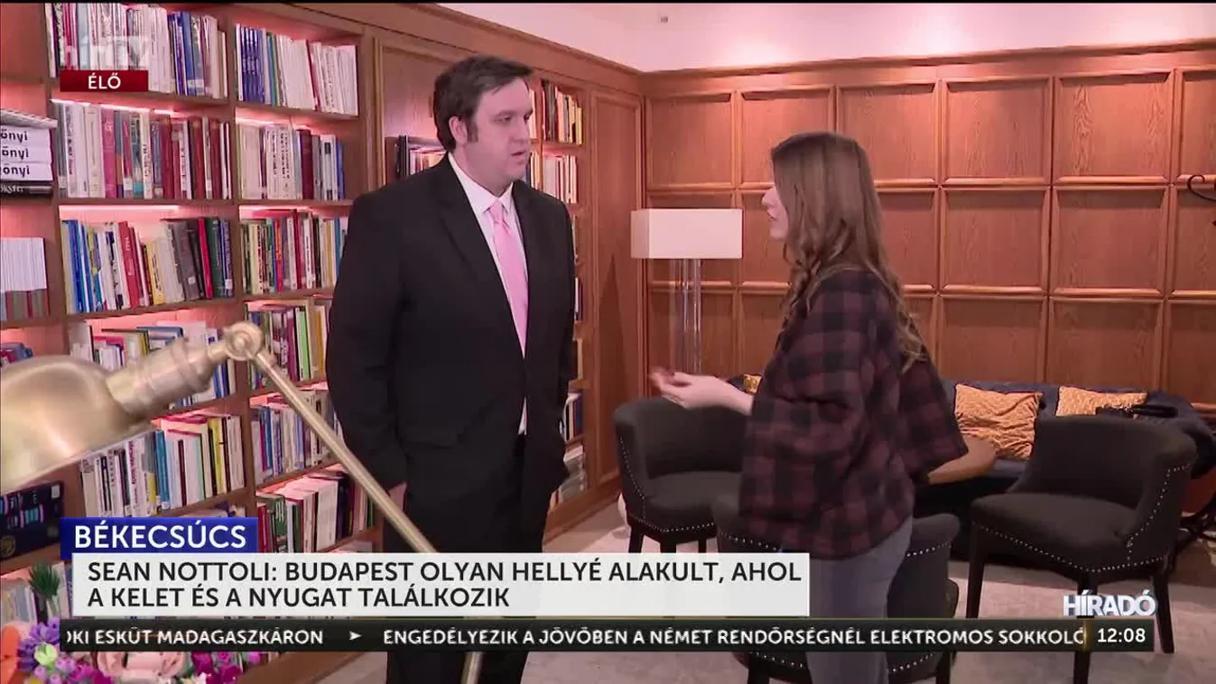 SEAN NOTTOLI: BUDAPEST OLYAN HELLYÉ ALAKULT, AHOL A KELET ÉS A NYUGAT TALÁLKOZIK