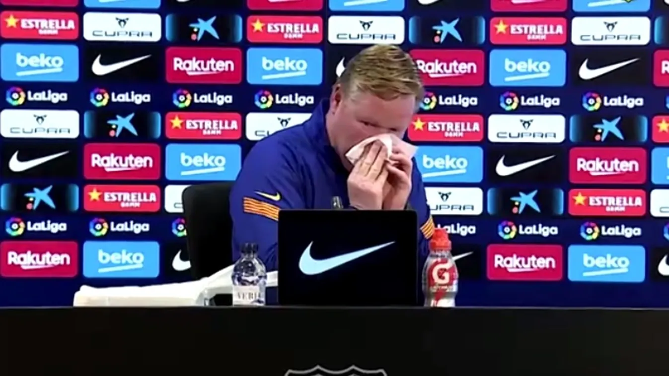 Orrvérzés vetett véget Koeman sajtótájékoztatójának