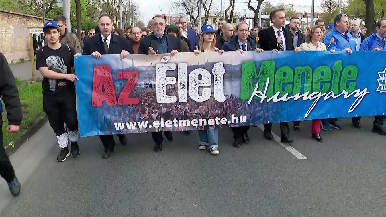 Az emlékezés és az oktatás fontosságát hangsúlyozták az Élet menetén