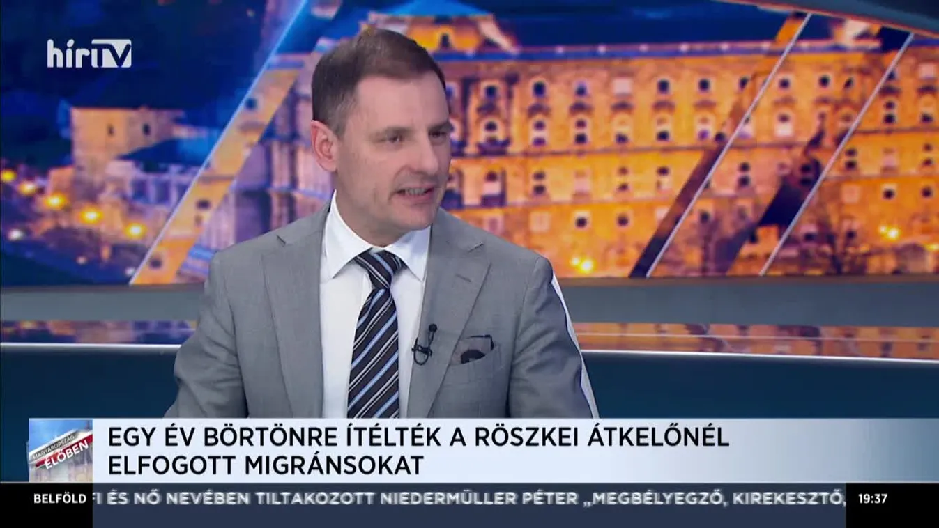 Tuzson Bence: Egy hónap alatt több mint 3000 alkalommal próbáltak áttörni a magyar határon