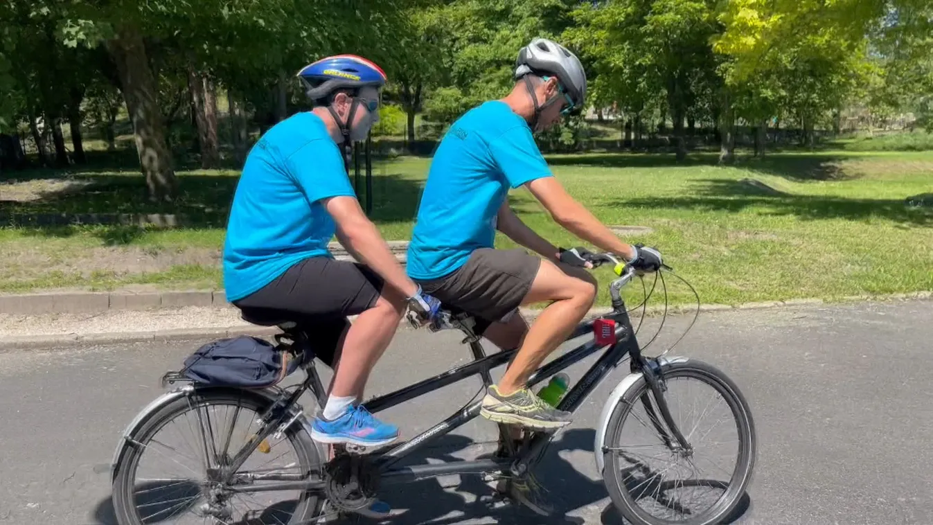 Napindító – Tandemtúrát szerveztek a Balaton körül
