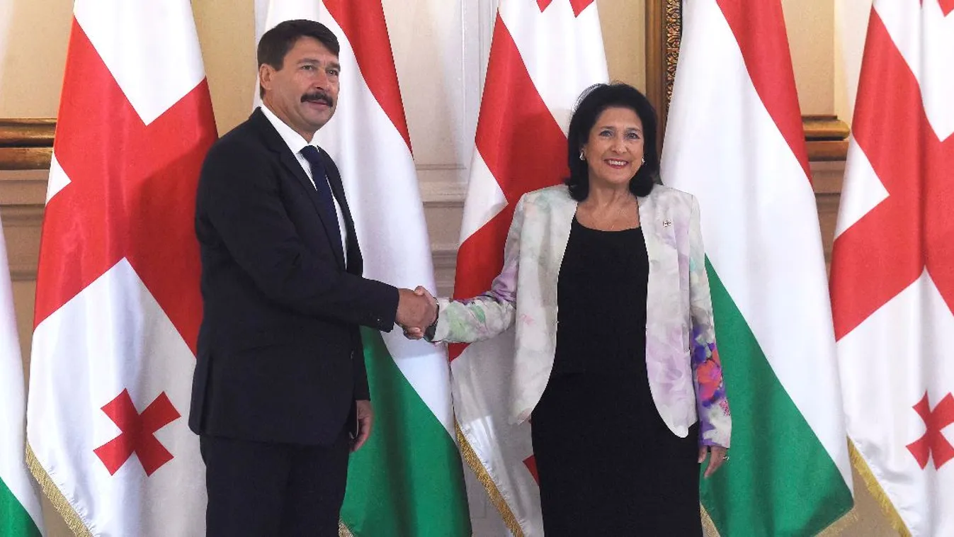 Áder János: Magyarország támogatja Georgia területi egységét és integrációs törekvéseit