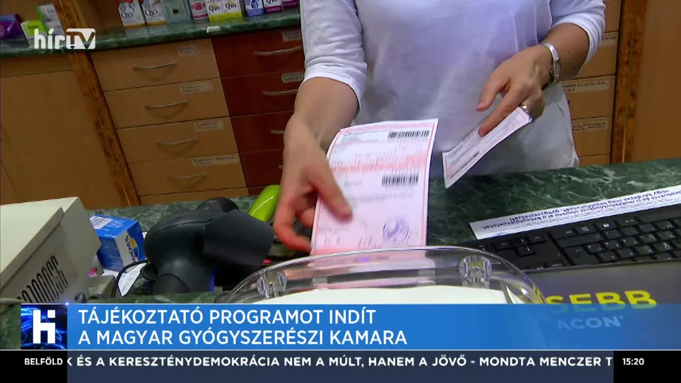 Tájékoztató programot indít a Magyar Gyógyszerészi Kamara