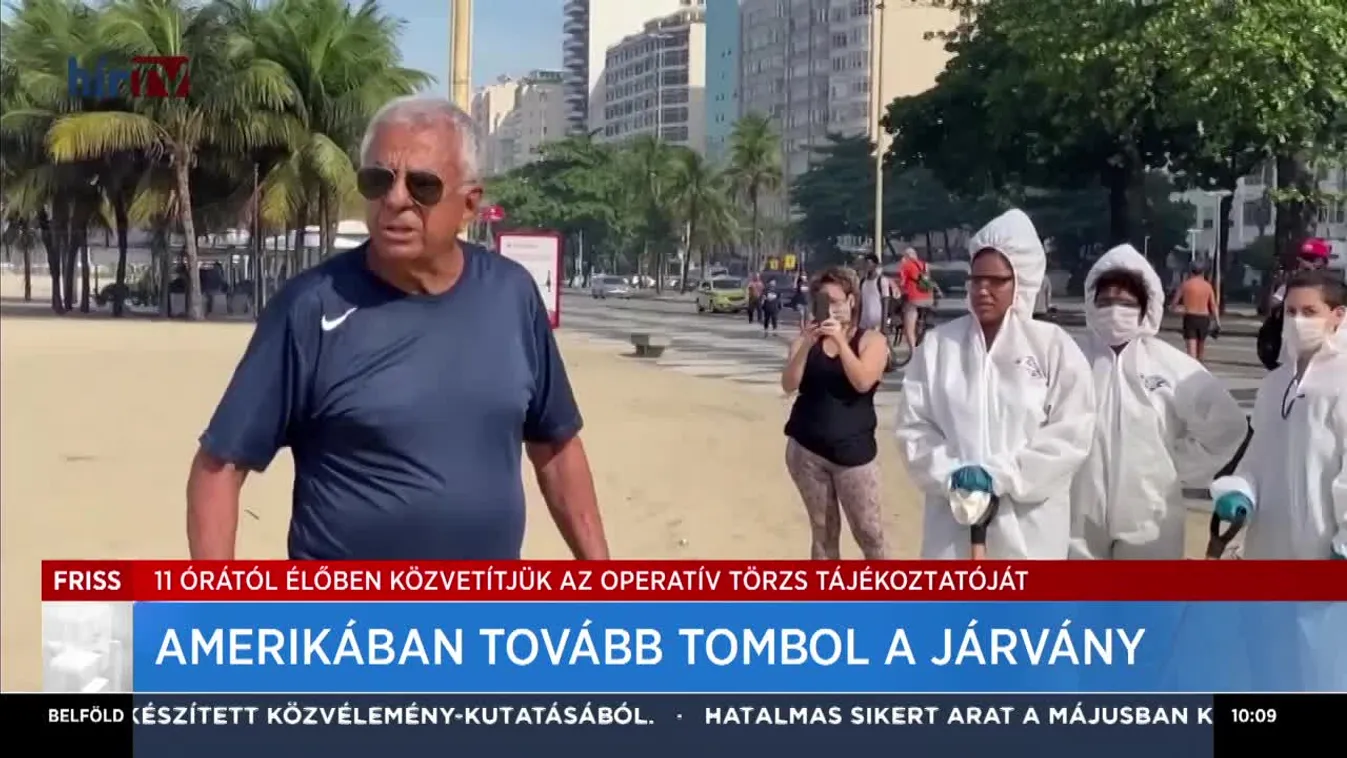 Amerikában tovább tombol a járvány
