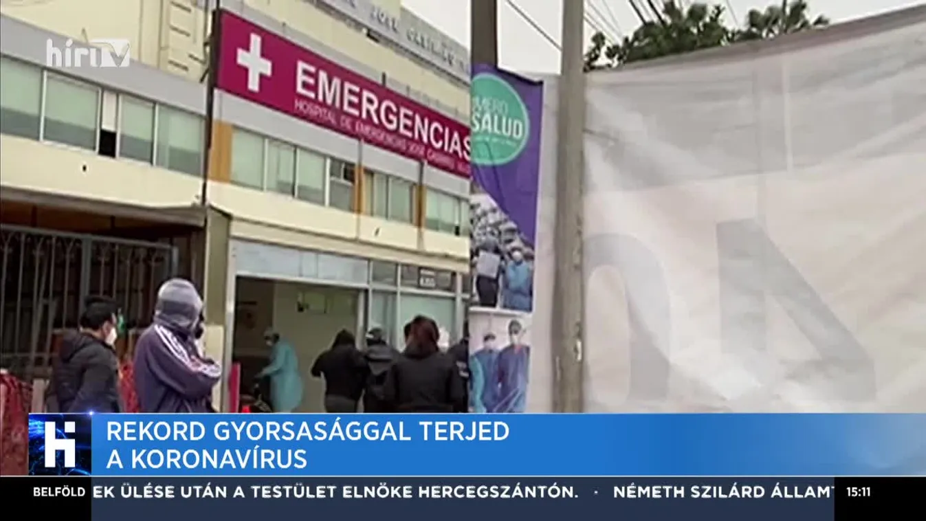 Rekord gyorsasággal terjed a koronavírus